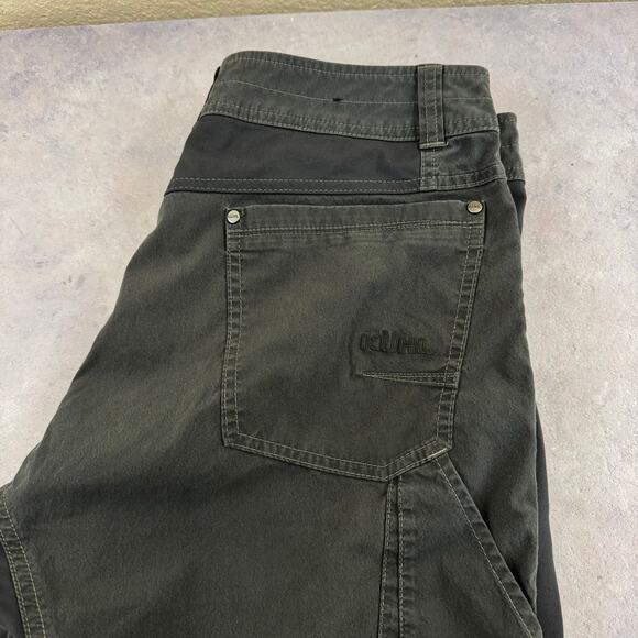 KUHL Mens Size 34 Radikl Hiking Shorts Gray Outdoors Gorp Camping Stretch 5068 - Picture 3 of 12